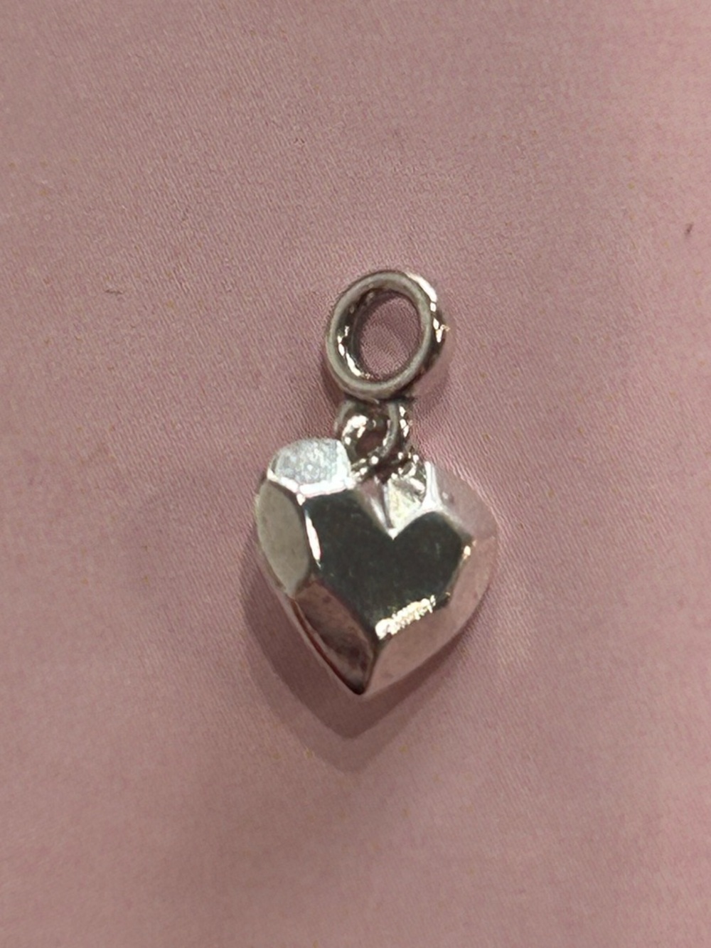 Pandora ME Faceted Heart Mini Dangle Charm